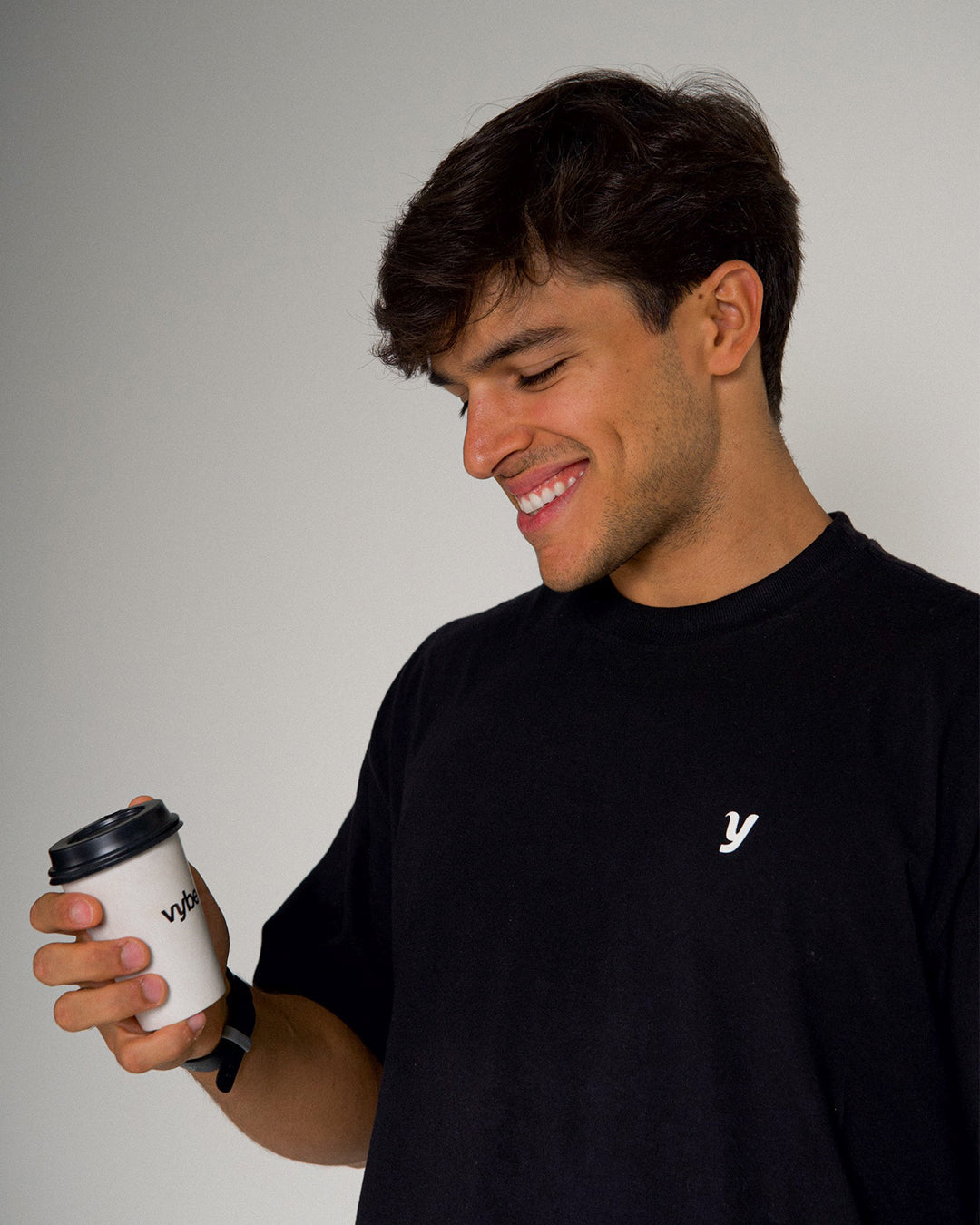 Camiseta Oversized Lifestyle - Preta