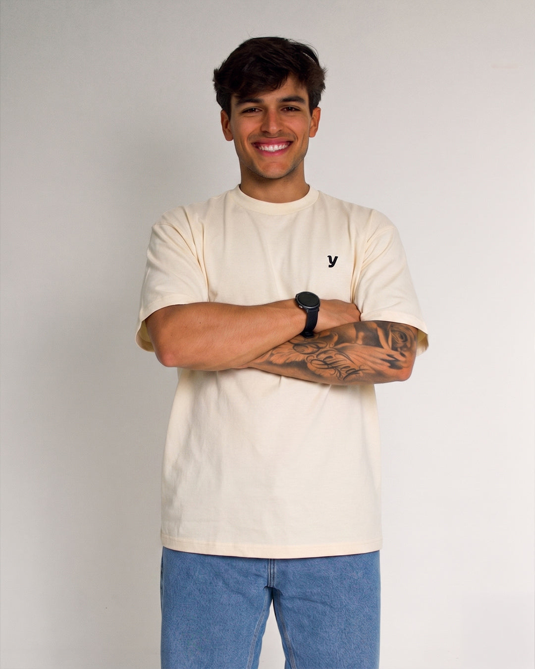 Camiseta Oversized Lifestyle - Off-White